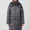 Finn Flare Damen Wintermantel - Grey-blue -Finn Flare Verkaufsladen 1ebc9483824843c697897be5c89823e5