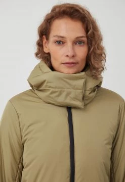Finn Flare Damen Wintermantel - Olive-green -Finn Flare Verkaufsladen 1eece28409534dc19f845c6c5602059e