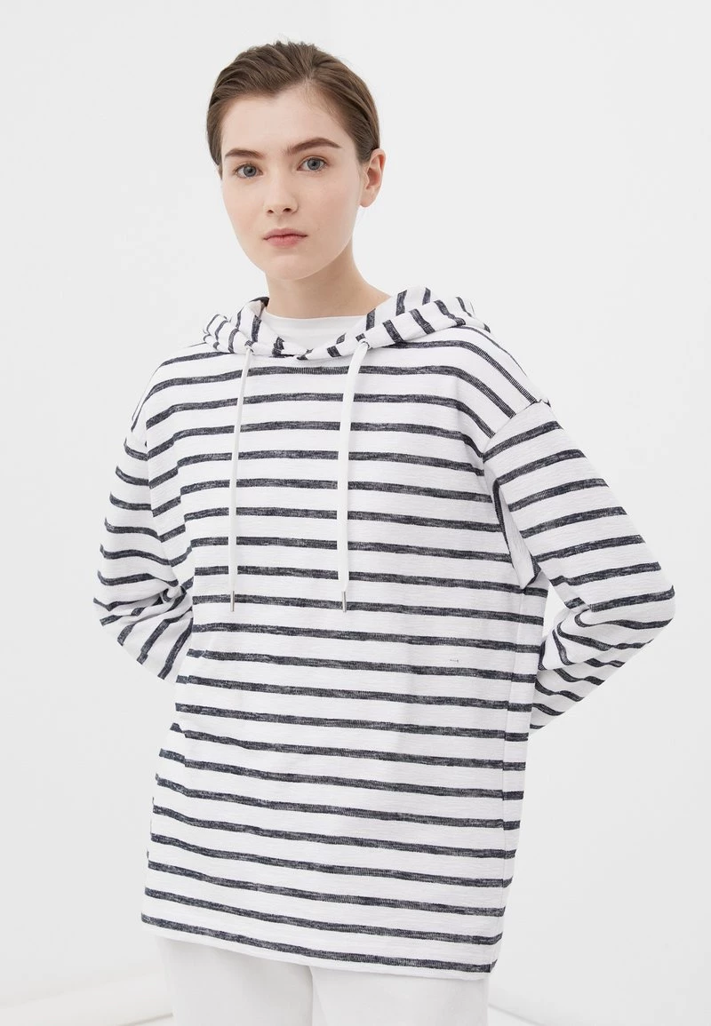 Finn Flare Damen Kapuzenpullover - White 3 Finn Flare Damen Kapuzenpullover - White