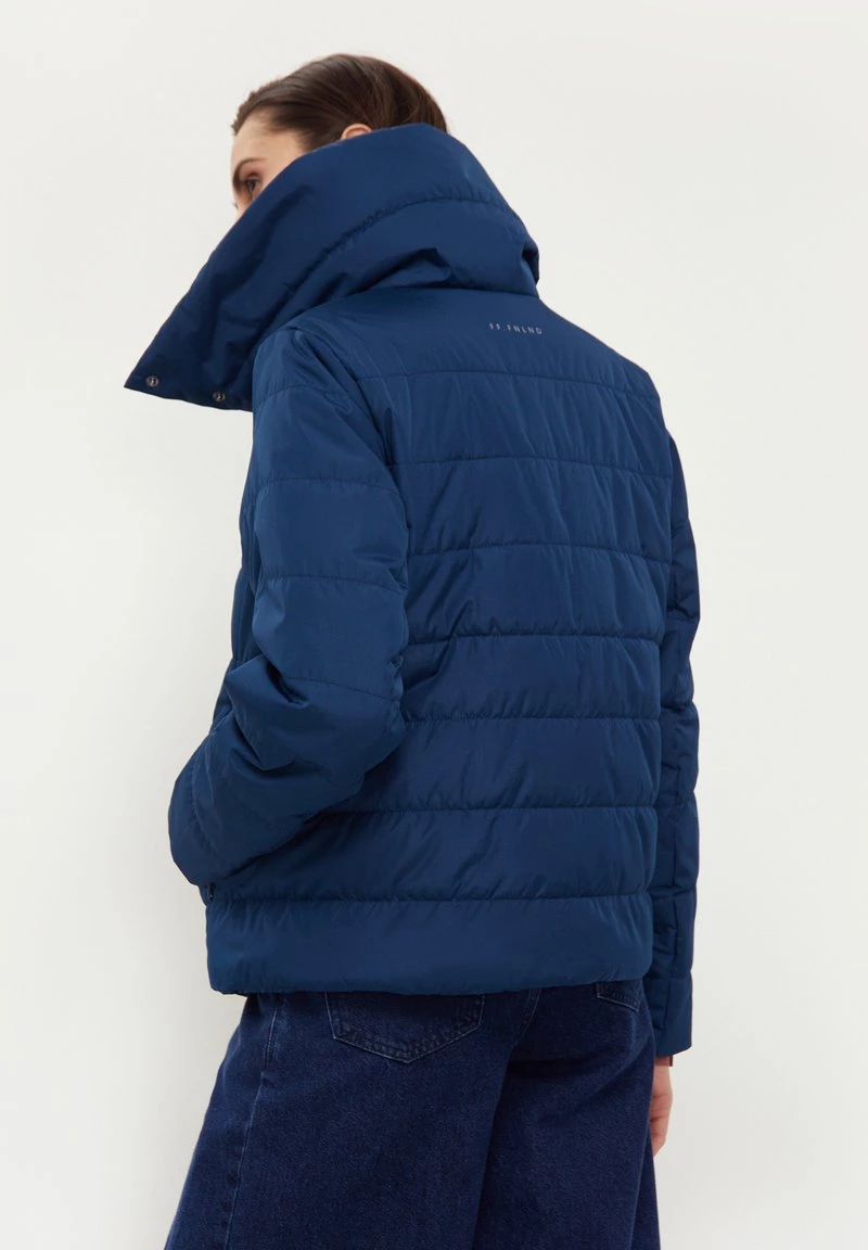 Finn Flare Damen Winterjacke - Dark Blue 5 Finn Flare Damen Winterjacke - Dark Blue – Bild 3