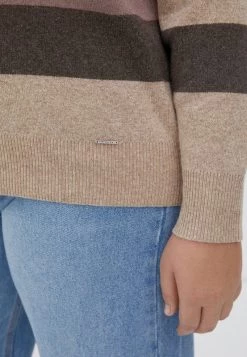 Finn Flare Strickpullover - Light Brown | Damen -Finn Flare Verkaufsladen 1fc300177c91482c824c009d1bcd9605