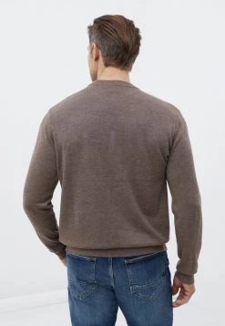 Finn Flare Herren Sweatshirt - Brown -Finn Flare Verkaufsladen 1fd4ff0b529a423d8caa39df0587b742