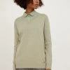 Finn Flare Damen Sweatshirt - Light Green -Finn Flare Verkaufsladen 203ad56f5fd94c80a6e9f9939bb283f4