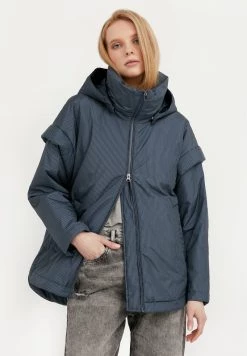 Finn Flare Damen Winterjacke - Dark Blue