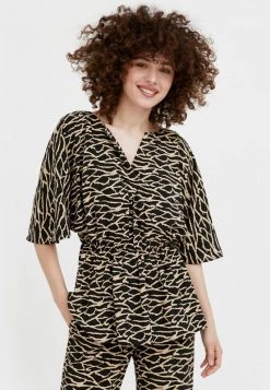 Finn Flare Damen Bluse - Black