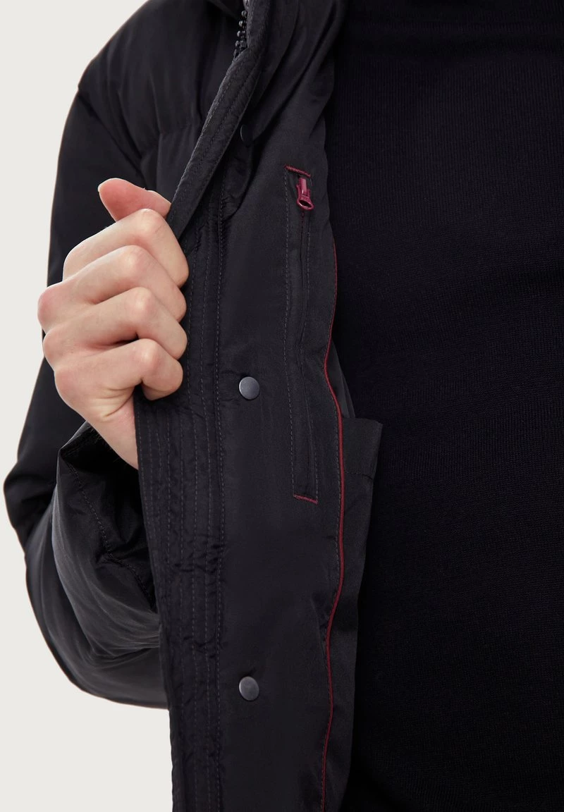 Finn Flare Herren Daunenjacke - Black 7 Finn Flare Herren Daunenjacke - Black – Bild 5