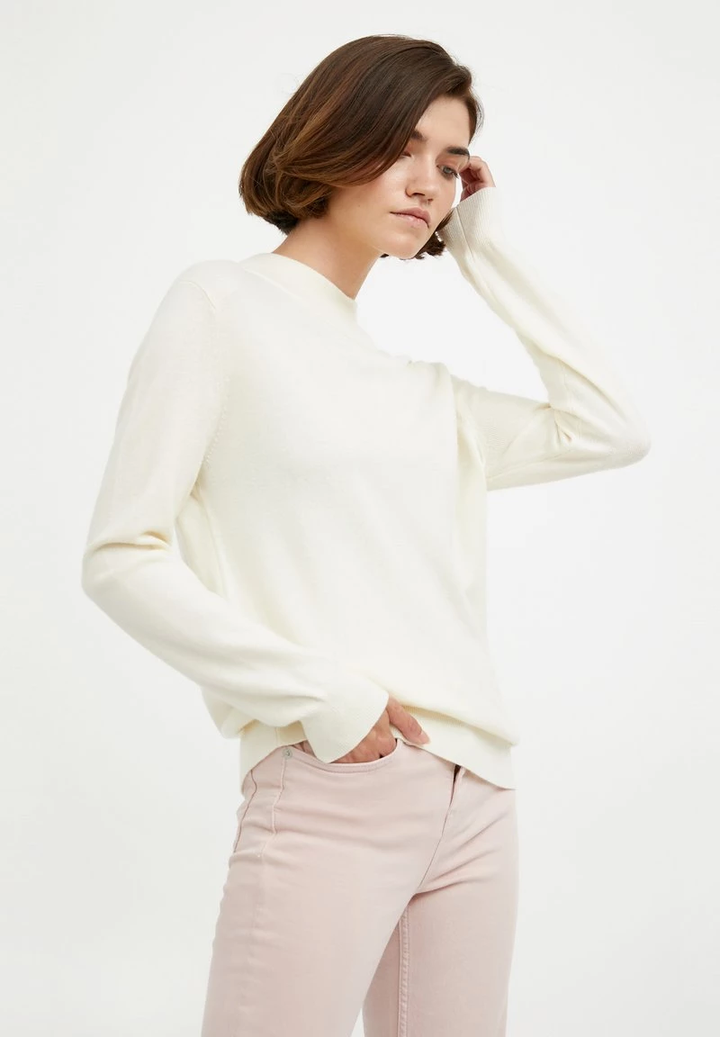 Finn Flare Strickpullover - White | Damen 6 Finn Flare Strickpullover - White | Damen – Bild 4