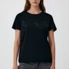FINN FLARE KURZARM - T-Shirt Print - Black | Damen -Finn Flare Verkaufsladen 22fe143fa71949f1b4ab8715bafb12e5