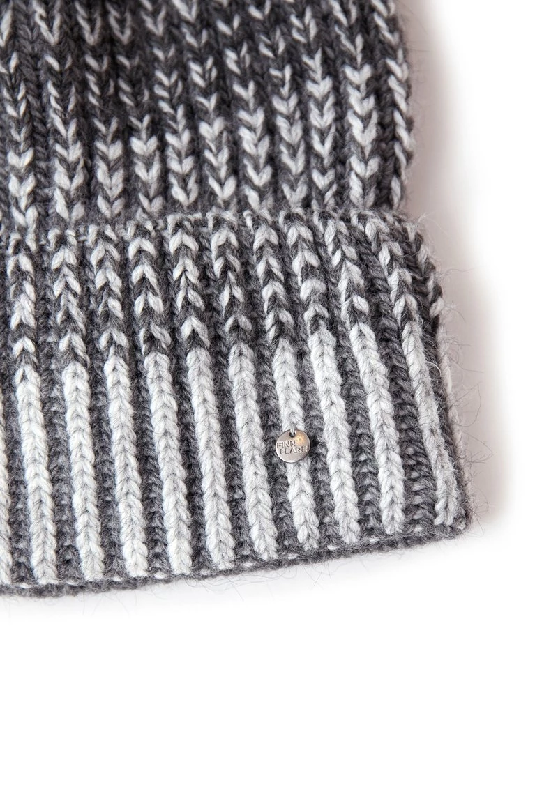 Finn Flare Damen Mütze - Grey Melange 6 Finn Flare Damen Mütze - Grey Melange – Bild 4