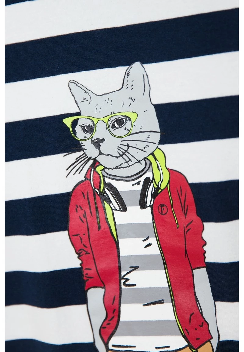 Finn Flare Herren MIT FRONT - T-Shirt Print - Cosmic Blue 7 Finn Flare Herren MIT FRONT - T-Shirt Print - Cosmic Blue – Bild 5