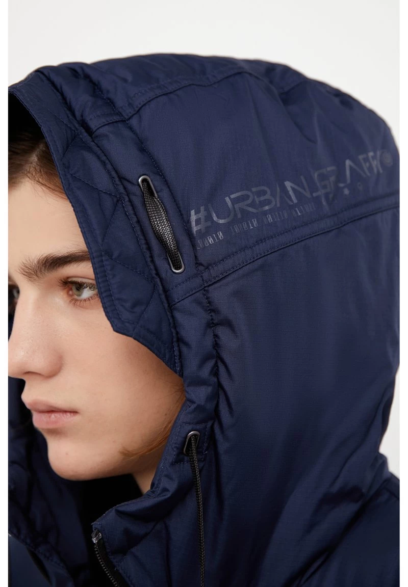 Finn Flare Übergangsjacke - Dark Blue | Herren 8 Finn Flare Übergangsjacke - Dark Blue | Herren – Bild 6