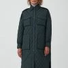 Finn Flare Damen Wintermantel - Dark Green -Finn Flare Verkaufsladen 249c9a124dea4f5b87dd7354dcedb91f