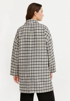 Finn Flare Damen Klassischer Mantel - Black -Finn Flare Verkaufsladen 24c1baa5803949c4b5864f554cb6d6fc