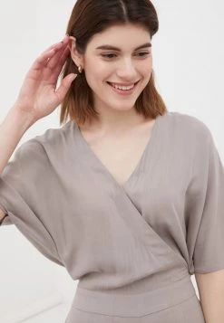 Finn Flare Damen Jumpsuit - Grey -Finn Flare Verkaufsladen 24f2061337dc402a9e8fd14549c07977