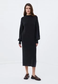 Finn Flare Damen Maxikleid - Dark Grey