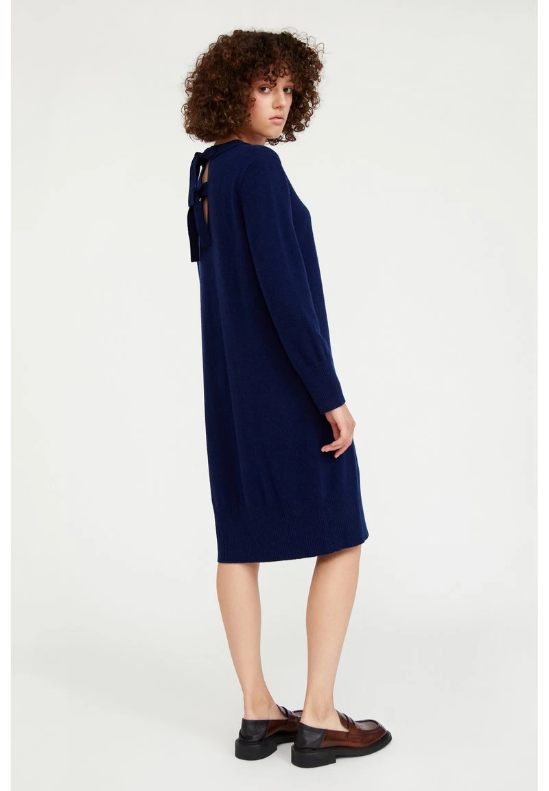 Finn Flare Damen Strickkleid - Dark Blue 5 Finn Flare Damen Strickkleid - Dark Blue – Bild 3