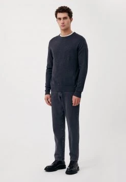 Finn Flare Herren Strickpullover - Dark Grey 8 Finn Flare Herren Strickpullover - Dark Grey -Finn Flare Verkaufsladen 2656ef5363e24ae2ba1b6d77142f3e9e