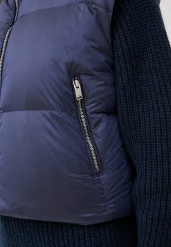 Finn Flare Damen Weste - Dark Blue 17 Finn Flare Damen Weste - Dark Blue -Finn Flare Verkaufsladen 2769990cbe7f4b3f91fbd48b2bdbd8ac