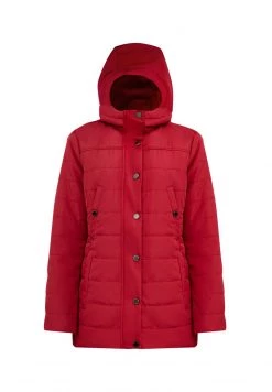 Finn Flare Damen Parka - Dark Red 14 Finn Flare Damen Parka - Dark Red -Finn Flare Verkaufsladen 276b03c02de940a4996a9e2af21707b9