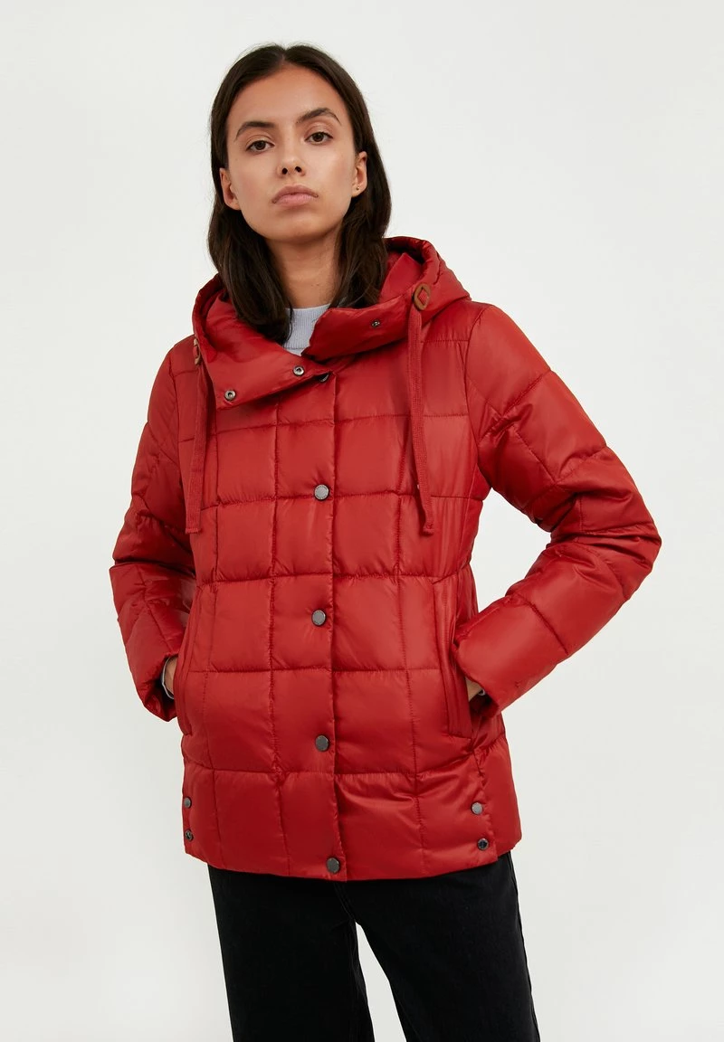 Finn Flare Damen Winterjacke - Red-brown 3 Finn Flare Damen Winterjacke - Red-brown