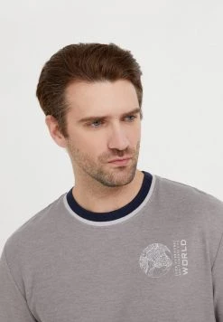 Finn Flare Herren T-Shirt Print - Grey Melange 13 Finn Flare Herren T-Shirt Print - Grey Melange -Finn Flare Verkaufsladen 27c986ebbcb54e8e8e5586c0132b62f1