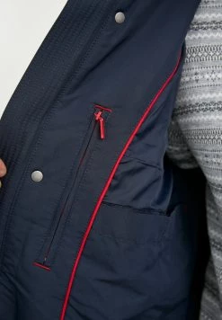 Finn Flare Wintermantel - Dark Blue | Herren -Finn Flare Verkaufsladen 27ef0e94858942dfa12e669011d888a1