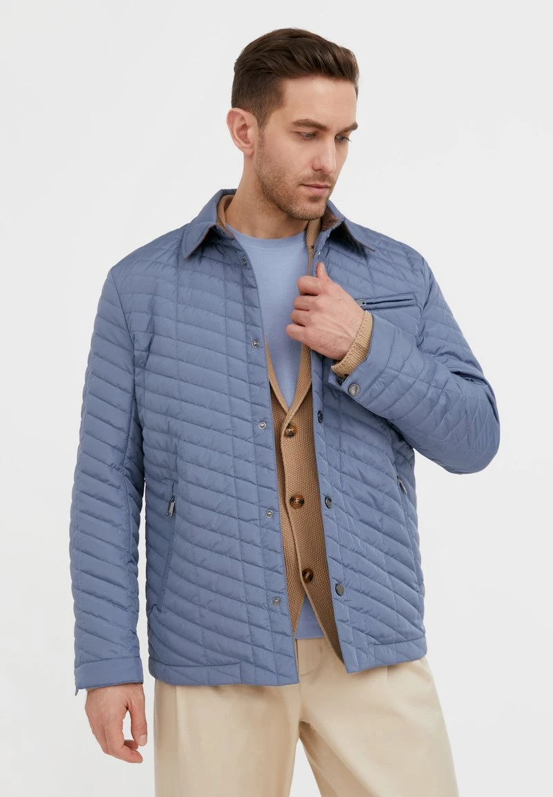 Finn Flare Herren Übergangsjacke - Grey-blue 3 Finn Flare Herren Übergangsjacke - Grey-blue