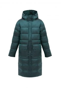 Finn Flare Damen Daunenmantel - Dark Green -Finn Flare Verkaufsladen 28b830ca2c3a4c3eb6db9a3c2b427020