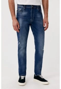 Finn Flare Herren Jeans Straight Leg - Dark Blue