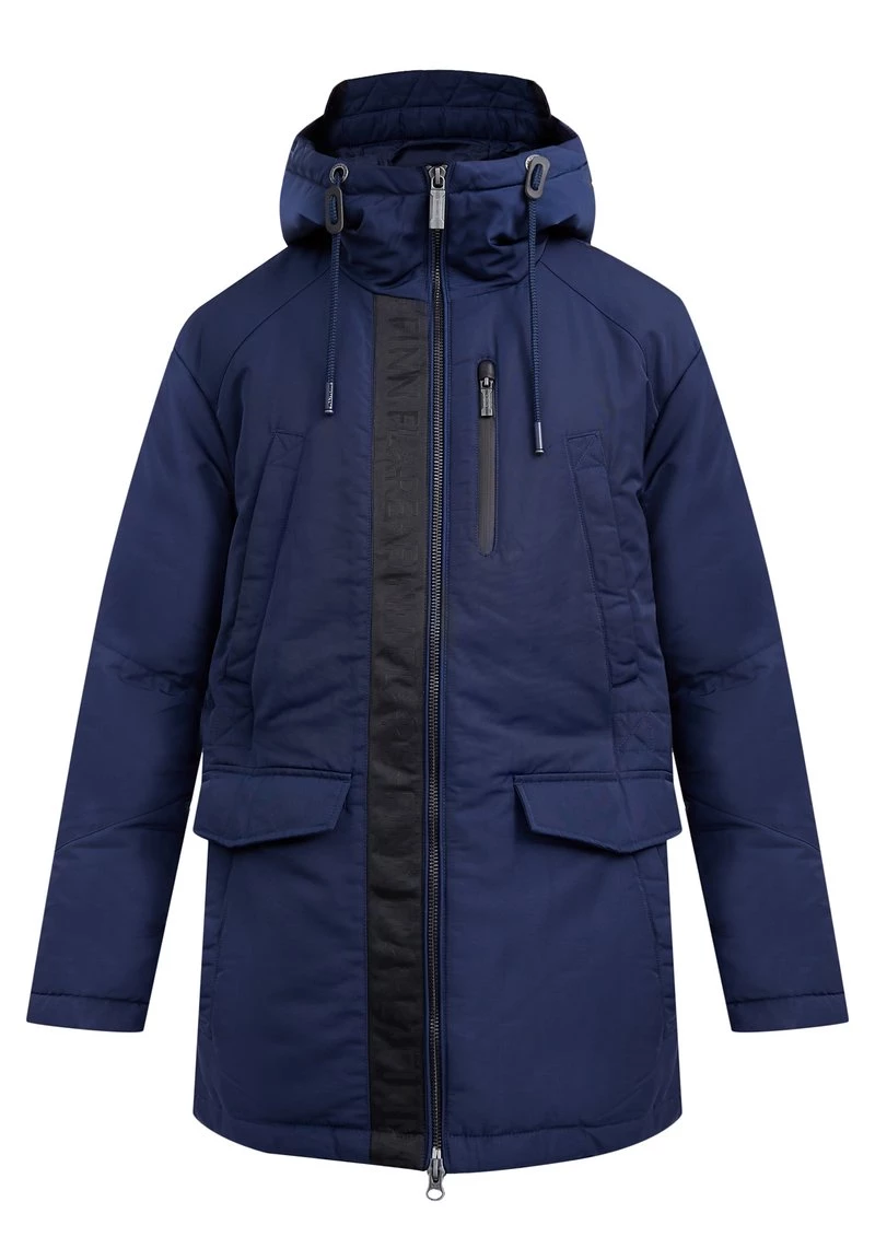 Finn Flare Herren Wintermantel - Dark Blue 10 Finn Flare Herren Wintermantel - Dark Blue – Bild 8