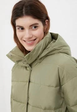 Finn Flare Damen STEPPMANTEL - Wintermantel - Green