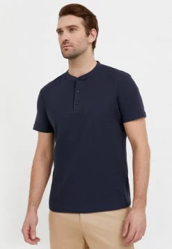 Finn Flare Herren T-Shirt Basic - Dark Blue