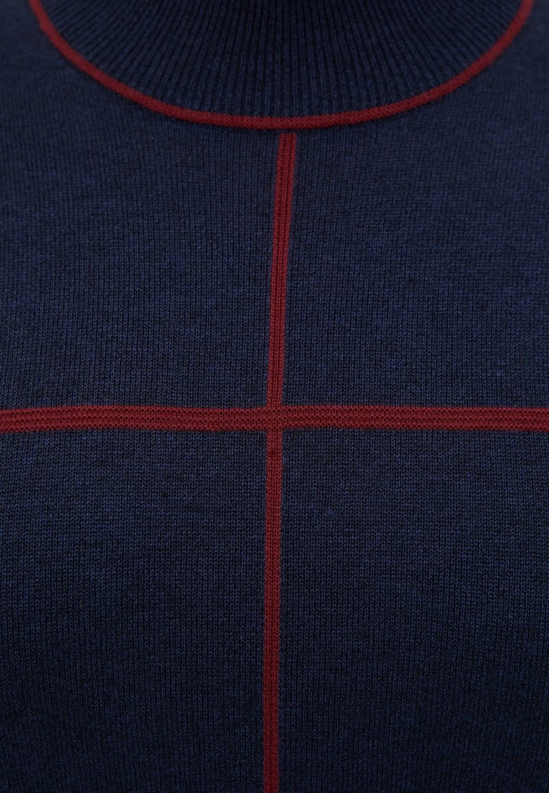 Finn Flare Strickkleid - Dark Blue | Damen 8 Finn Flare Strickkleid - Dark Blue | Damen – Bild 6