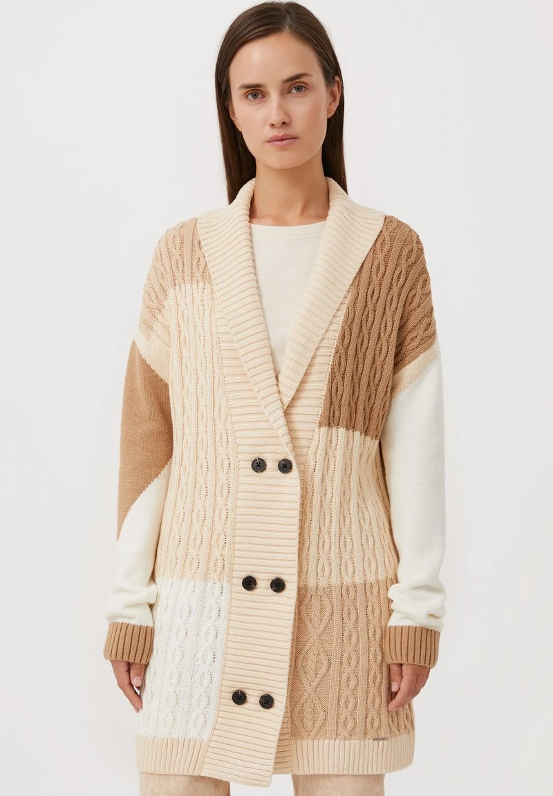 Finn Flare Strickjacke - Beige | Damen 4 Finn Flare Strickjacke - Beige | Damen – Bild 2