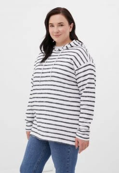 Finn Flare Damen Kapuzenpullover - White -Finn Flare Verkaufsladen 2ad016a9d278428ea4ba8dd79359db2e
