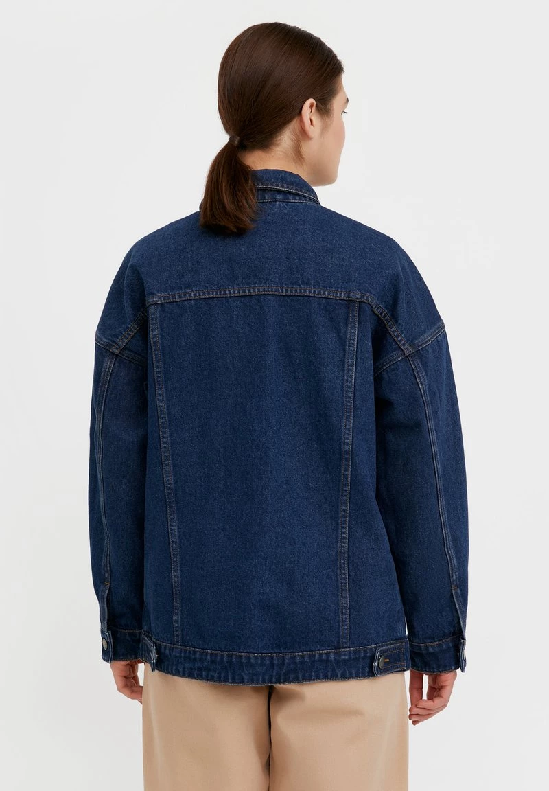 Finn Flare Damen Jeansjacke - Dark Blue 5 Finn Flare Damen Jeansjacke - Dark Blue – Bild 3