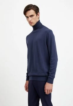 Finn Flare Herren Strickpullover - Dark Blue 11 Finn Flare Herren Strickpullover - Dark Blue -Finn Flare Verkaufsladen 2c61ba67b3eb4561a151abc06154b4ae