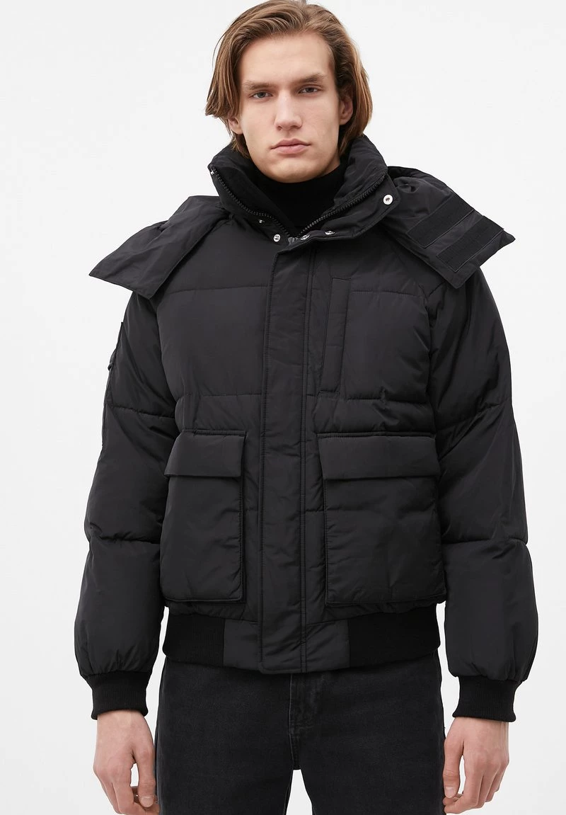 Finn Flare Herren Winterjacke - Black 3 Finn Flare Herren Winterjacke - Black