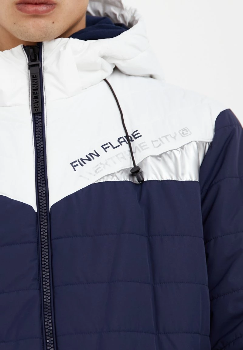 Finn Flare Herren Outdoorjacke - Dark Blue 8 Finn Flare Herren Outdoorjacke - Dark Blue – Bild 6