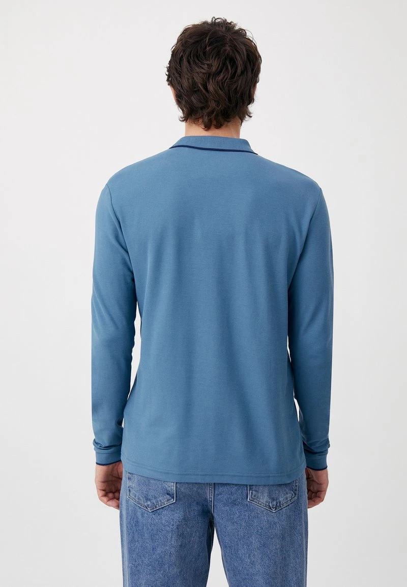 Finn Flare Herren Poloshirt - Blue 6 Finn Flare Herren Poloshirt - Blue – Bild 4