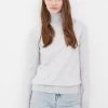 Finn Flare Damen Strickpullover - Light Grey 1 Finn Flare Damen Strickpullover - Light Grey -Finn Flare Verkaufsladen 2ce39cf6606643b8b067cb34099974eb