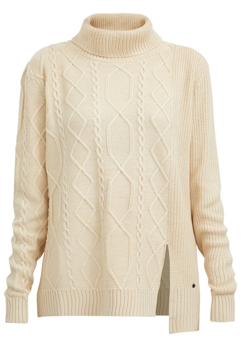 Finn Flare Damen Strickpullover - Beige 7 Finn Flare Damen Strickpullover - Beige – Bild 5