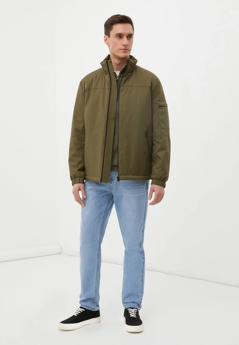 Finn Flare Herren Outdoorjacke - Dark Green 4 Finn Flare Herren Outdoorjacke - Dark Green – Bild 2