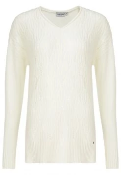 Finn Flare Damen Strickpullover - Beige -Finn Flare Verkaufsladen 2d5320e28cee4f69a892af0889bd8d9b