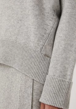 Finn Flare Damen Strickpullover - Grey-blue -Finn Flare Verkaufsladen 2d807d6e2b504a89b0cbdcc98408e249