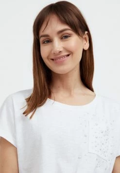 Finn Flare Damen T-Shirt Print - White 13 Finn Flare Damen T-Shirt Print - White -Finn Flare Verkaufsladen 2dcf81a390824481ba2b894854f8517a