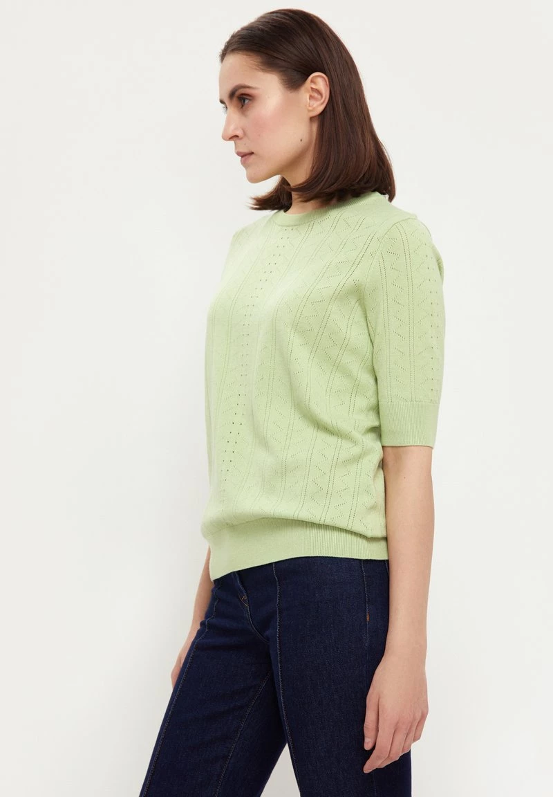 Finn Flare Strickpullover - Light Green | Damen 6 Finn Flare Strickpullover - Light Green | Damen – Bild 4