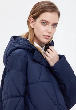 Finn Flare Daunenmantel - Dark Blue | Damen -Finn Flare Verkaufsladen 2e6a1368e6004e7894a383a2a6923f37