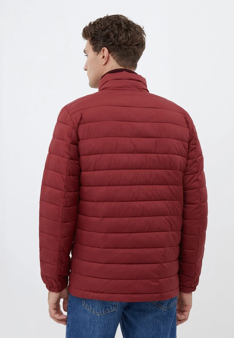 Finn Flare Winterjacke - Dark Red | Herren 4 Finn Flare Winterjacke - Dark Red | Herren – Bild 2