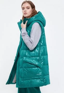 Finn Flare Damen Weste - Green 13 Finn Flare Damen Weste - Green -Finn Flare Verkaufsladen 2ed7564ae6614b32b66788afc3f494f6